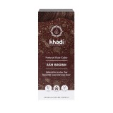 Vopsea de par naturala Saten Cenusiu - Khadi