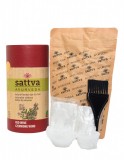 Vopsea de par Henna Roscat Red Wine Sattva Ayurveda, Certificata Naturala, Curly Girl Approved, 150g