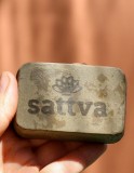 Vopsea Henna Rosu Pur Sattva Ayurveda - Complet Naturala, 3 Calupuri cu Uleiuri Hranitoare