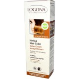 DELISTAT Vopsea de par crema 100% naturala, Nougat Brown - LOGONA
